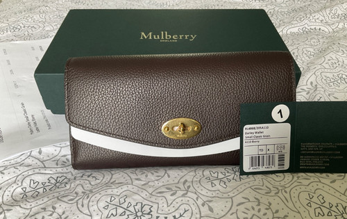 Bnwt mulberry large darley - mulberry,