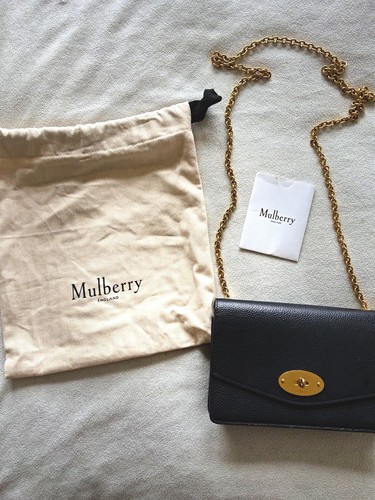 Mulberry small darley black - small,