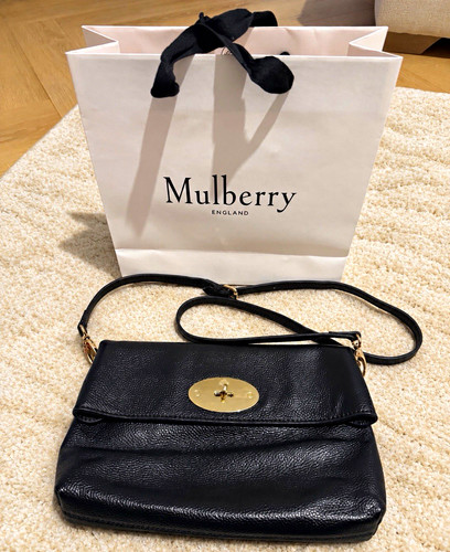 Mulberry black pebbled leather - mulberry,