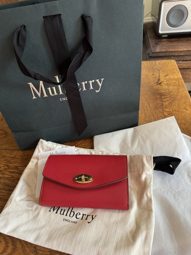 Mulberry darley wallet - mulberry, leather