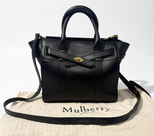 Authentic mulberry black mini - authentic,