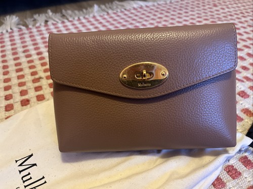 Mulberry darley cosmetic pouch - mulberry,