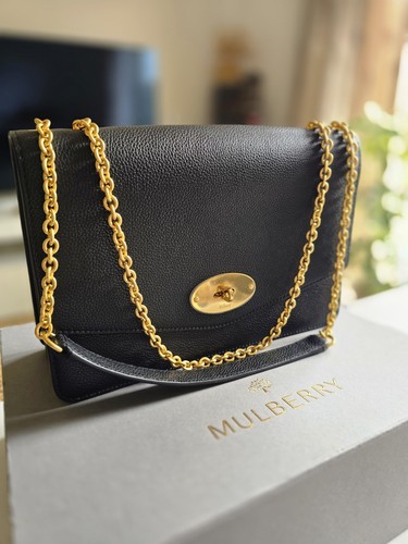 Mulberry large darley black - large,
