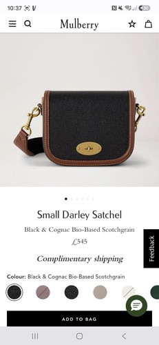 Brand new mulberry scotchgrain - brand,