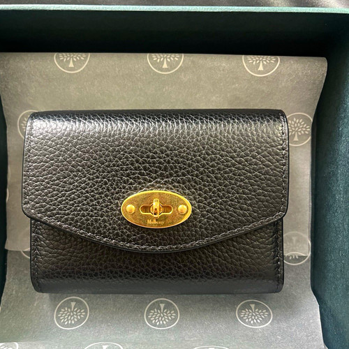 Mulberry darley black - darley, pebbled